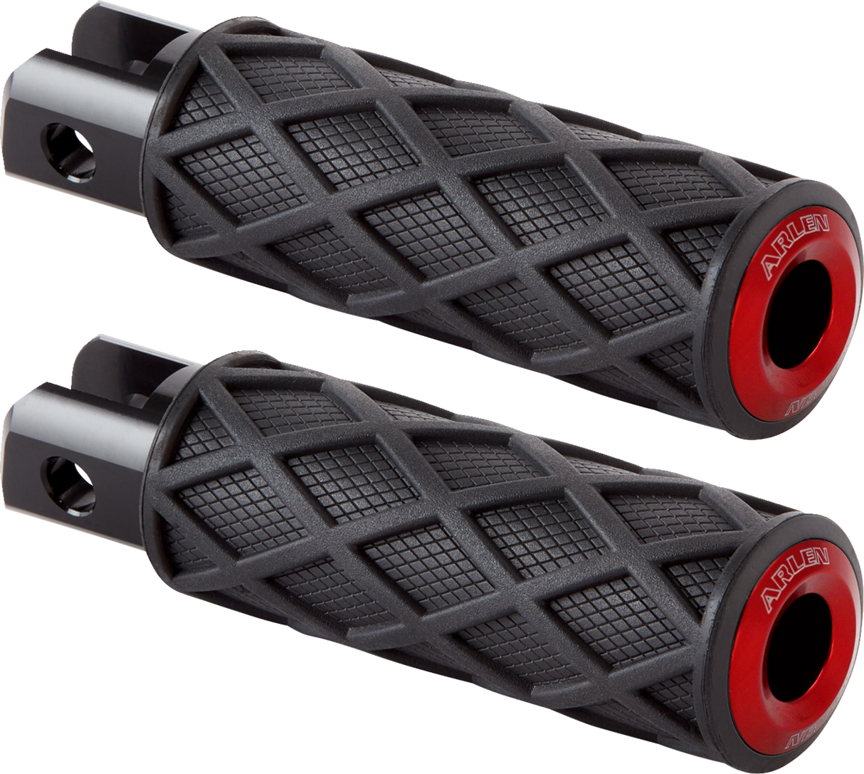 Diamond Footpegs - Driver - Red 2018 - 2024