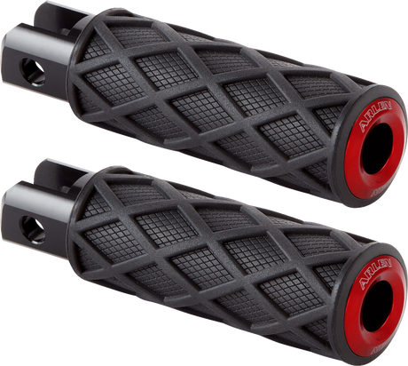 Diamond Footpegs - Driver - Red 2018 - 2024