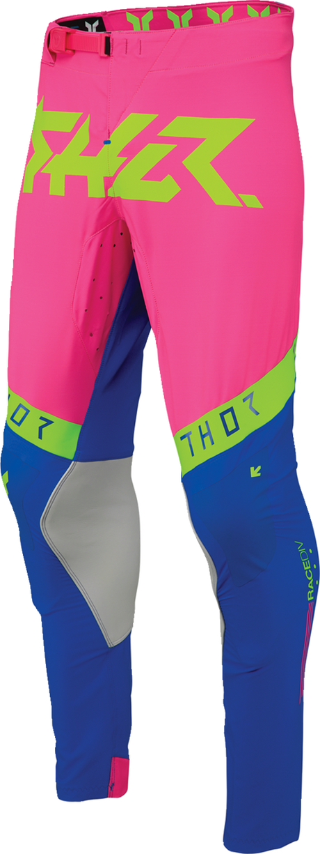 SPORTMODE Flite Neon [LE] Pants - Neon Pink/Blue - US 30