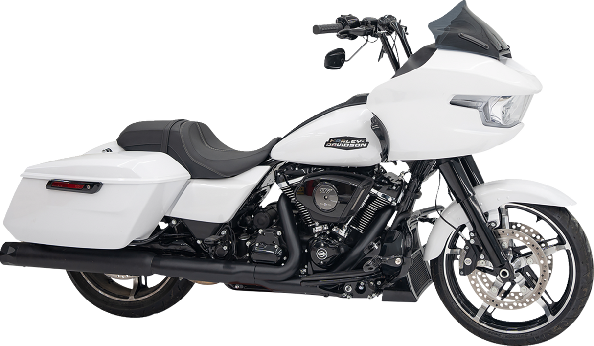 Sport Flare™ Windshield - 10\" - Dark Smoke - FLTRX 2023 - 2025