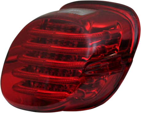 Taillight - with License Plate Illumination Window - Red 1999 - 2024