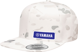 Yamaha Snapback Hat - Camo White