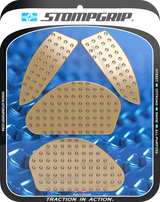 Traction Pad Tank Grips - Volcano - Clear - MT-03 2020 - 2025