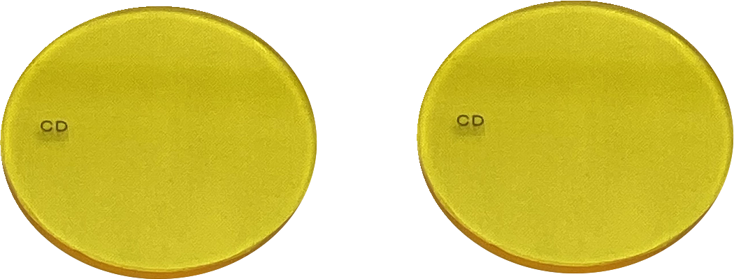 Fog Light Lens - Yellow