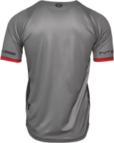 Intense Team Short-Sleeve Jersey - Black/Heather Gray - Small