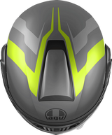 Streetmodular Helmet - Resia - Matte Gray/Black/Yellow Fluo - Small