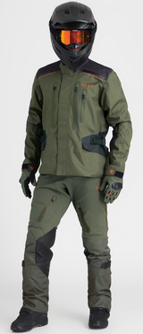 Range Gloves - Army/Orange - Small