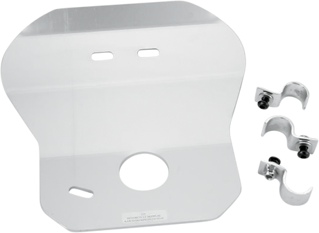 Skid Plate - Silver - Kawasaki - KDX 200/220 1995 - 2006