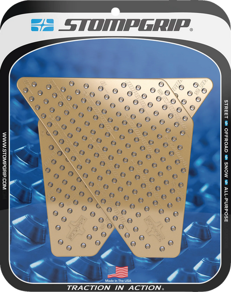 Traction Pad Tank Grips - Volcano - Black - XR650L 1995 - 2025