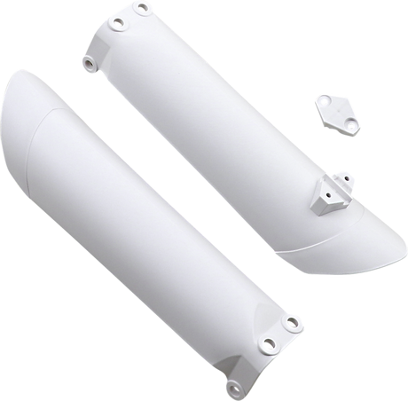 Lower Fork Covers for Inverted Forks - White 2013 - 2017