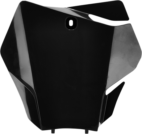 Front Number Plate - Black 2021 - 2023