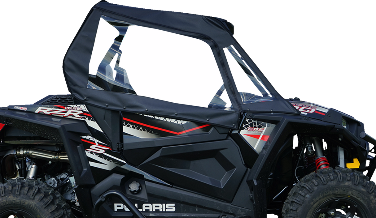 Soft Enclosure - Upper - Black - RZR 2014 - 2023