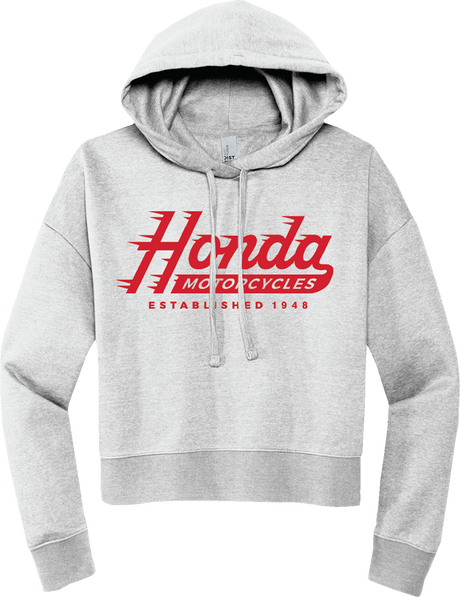 Women\'s Honda Hoodie - Light Heather Gray - 2XL