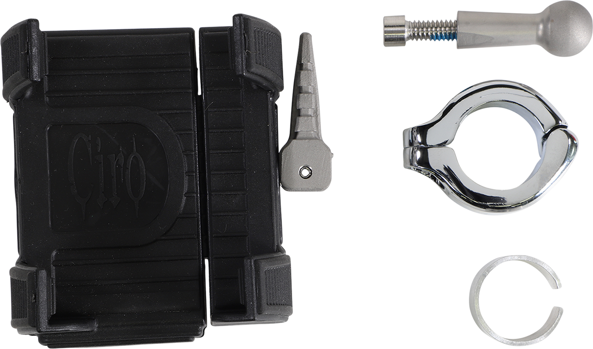 Smartphone/GPS Holder - without Charger - Chrome