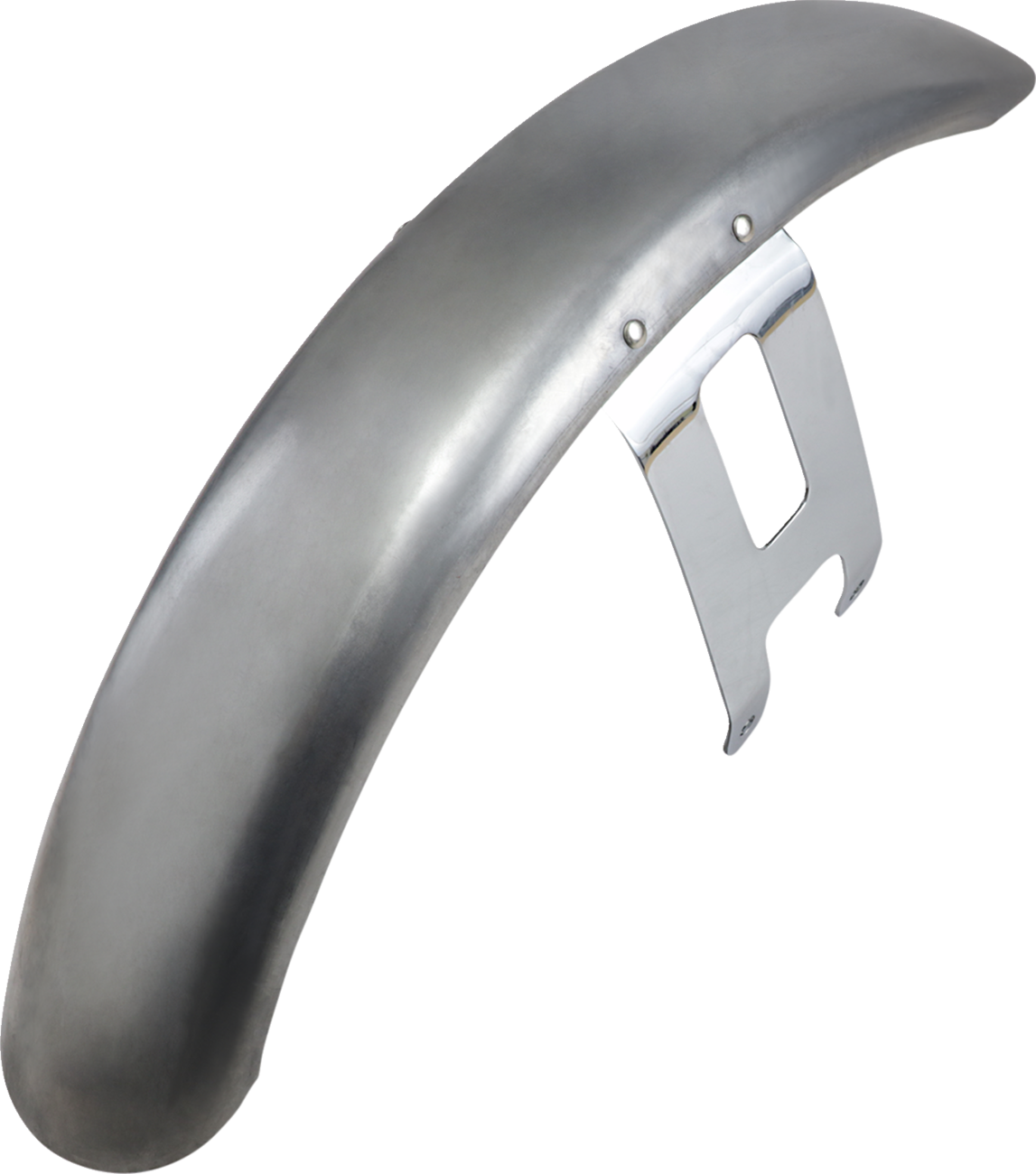 Wide Glide-Style Front Fender with Chrome Mounting Brackets - For 19\" or 21\" Wheel 1949 - 1984