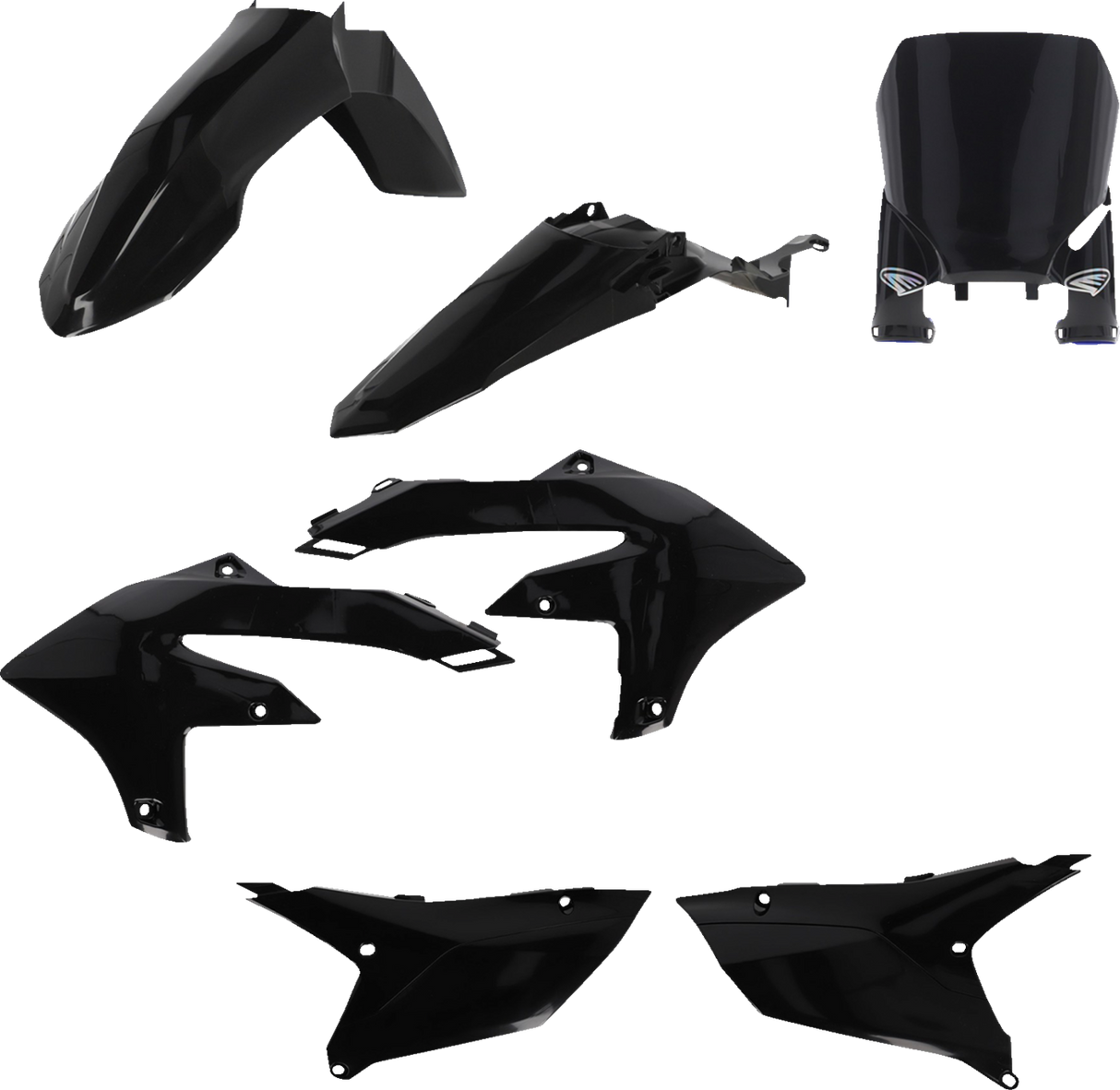 5 Piece Replica Body Kit - Black - YZ 250F | 450F/FX 2023 - 2024