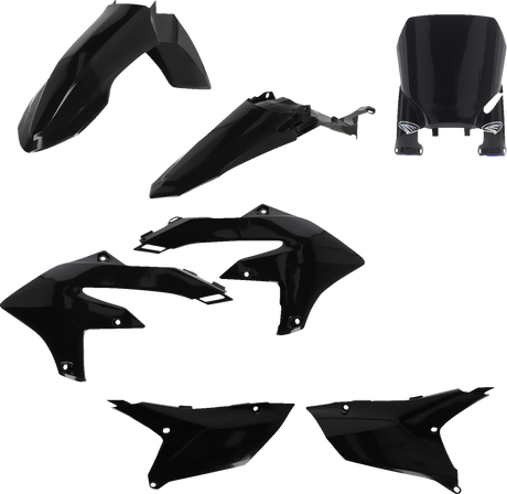 5 Piece Replica Body Kit - Black - YZ 250F | 450F/FX 2023 - 2024
