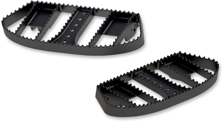 MX Driver Floorboards - Black - FL 1980 - 2024