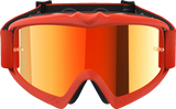 Youth Vision Goggle - Corp - Orange - Red Mirror Lens