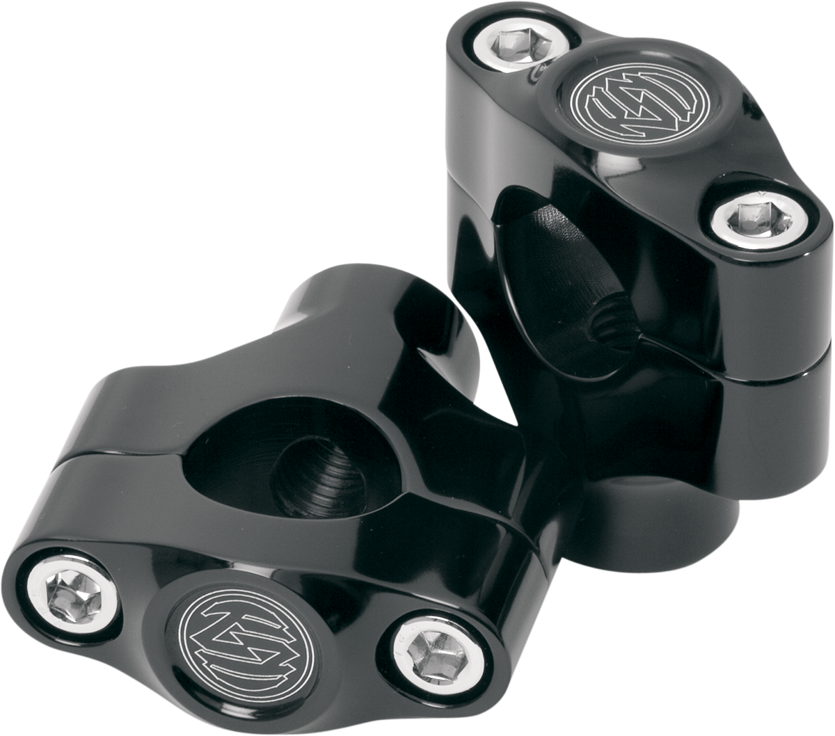 Risers - 1\" x 1-1/2\" - Black