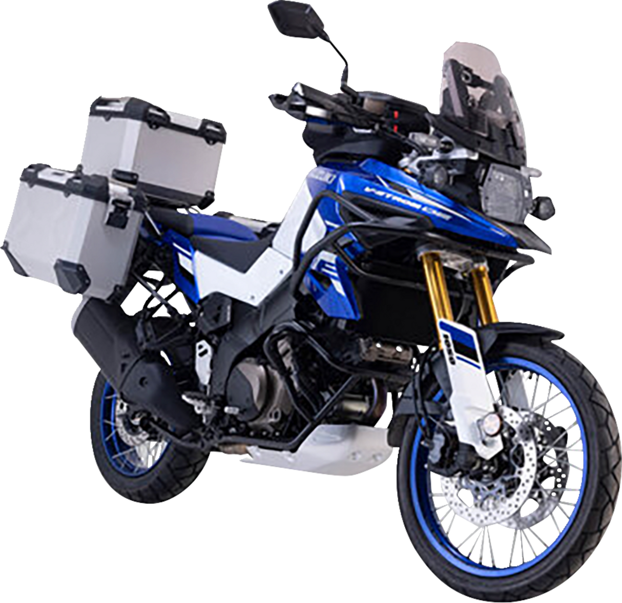 Adventure Luggage System - Silver - Suzuki VStrom 1050 \'20-\'24 2020 - 2024