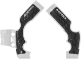 X-Grip Frame Guards - White/Black - Gas Gas | Husqvarna | KTM 2014 - 2023