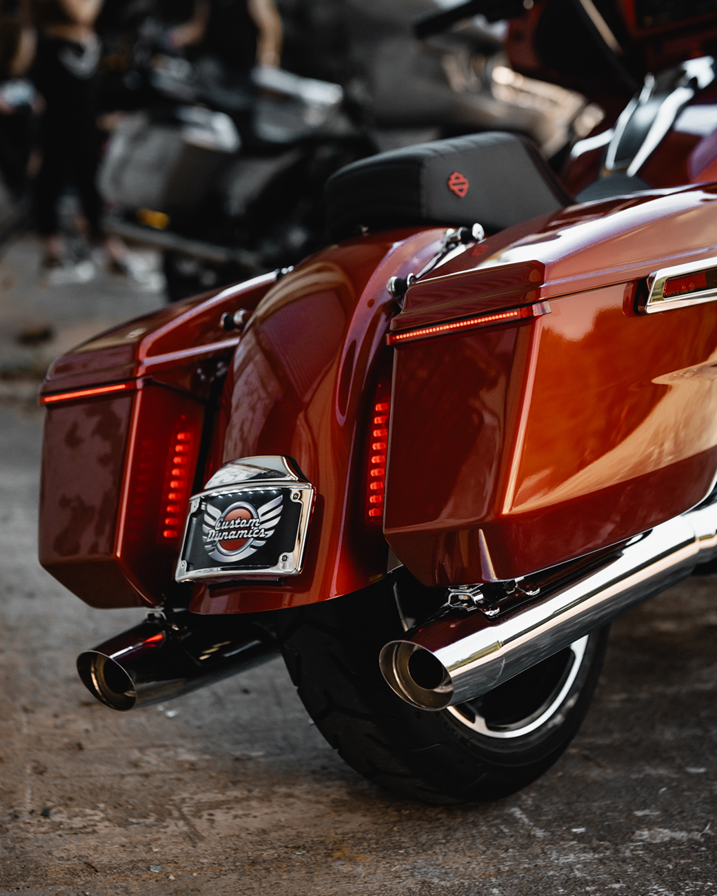 LED Saddlebag Light - Low-Profile - Red 2023 - 2025