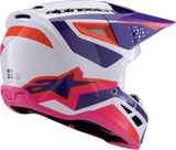 SM3 Helmet - Heat - Gloss White/Purple/Pink - XL