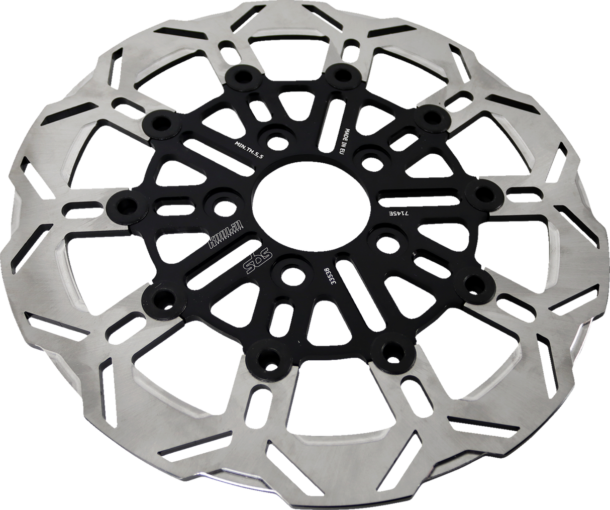 Design \"D\" 10-Spoke Brake Rotor 2018 - 2019