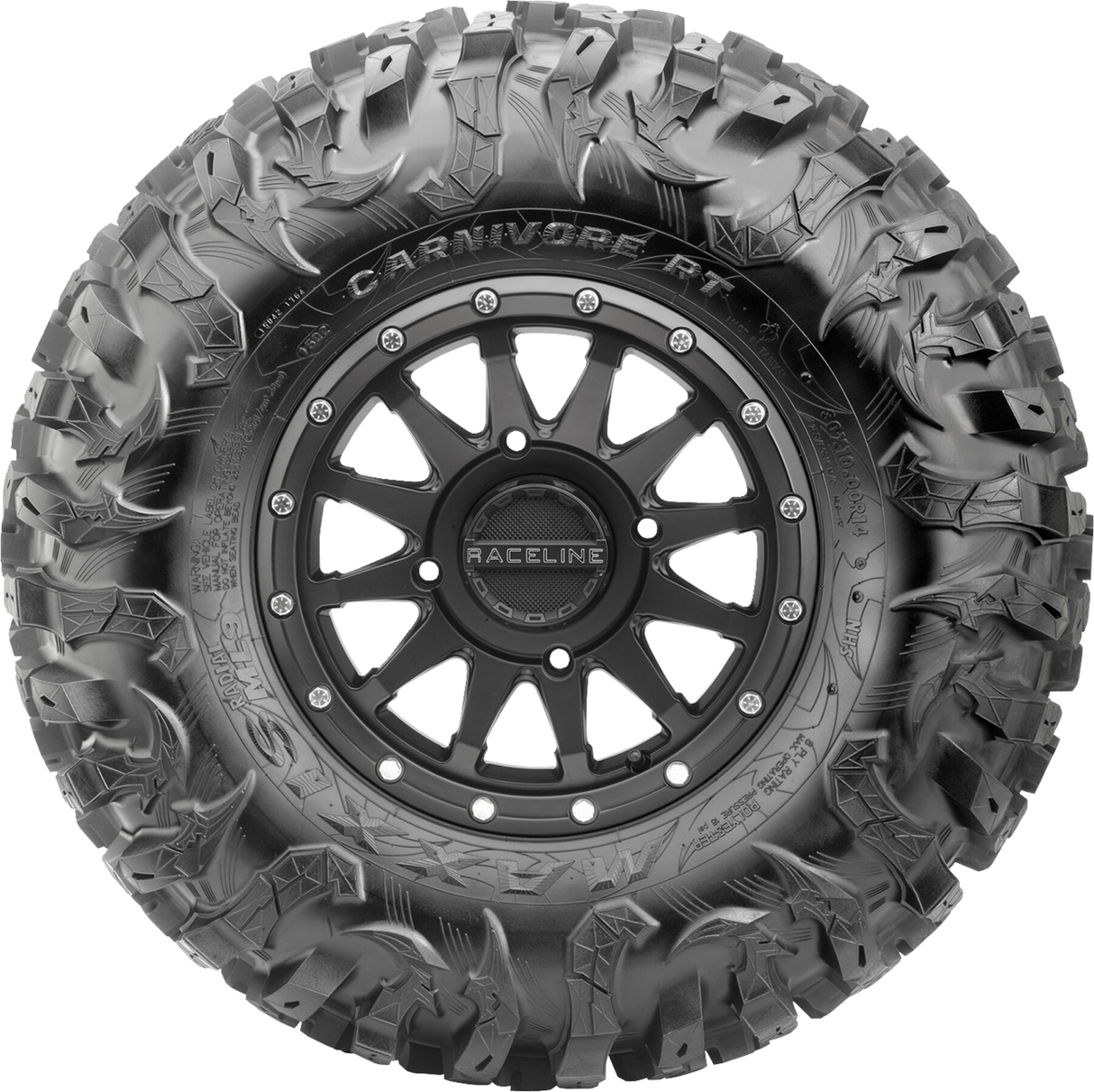Tire - Carnivore RT - Front/Rear - 28x10R14 - 8 Ply