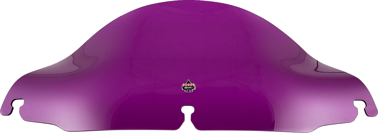 Kolor Flare™ Windshield - 6-1/2\" - Purple - FLH 1996 - 2013