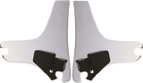 D-Tach Side Plates - FLH - Chrome 1997 - 2008