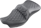 Roadsofa™ Seat - Full Lattice Stitch - without Backrest - Black - \'09-\'23 FLHTCUTG 2009 - 2023