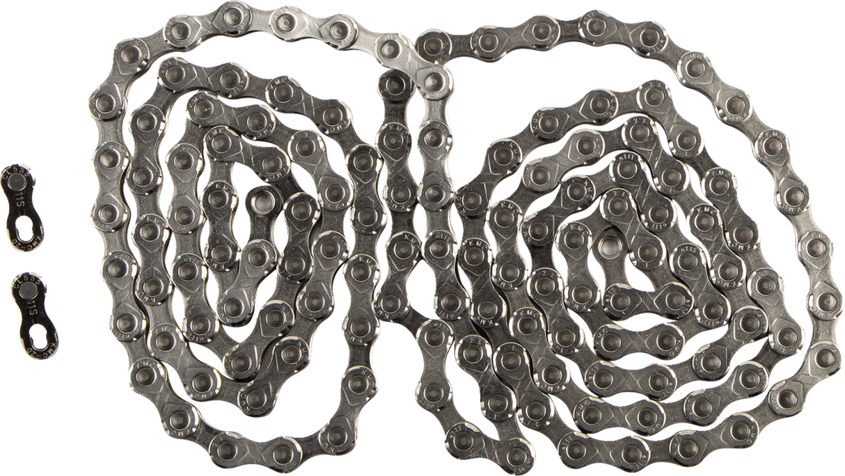 e11 Chain - 136 Links - Silver