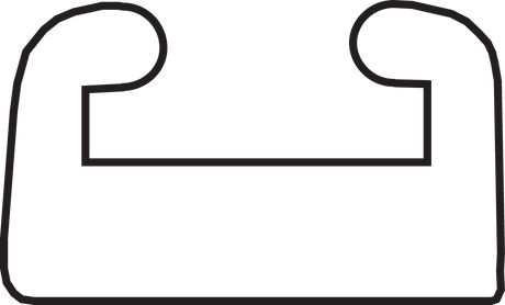 Blue Replacement Slide - UHMW - Profile 23 - Length 57.00\" - Polaris 1997 - 2010