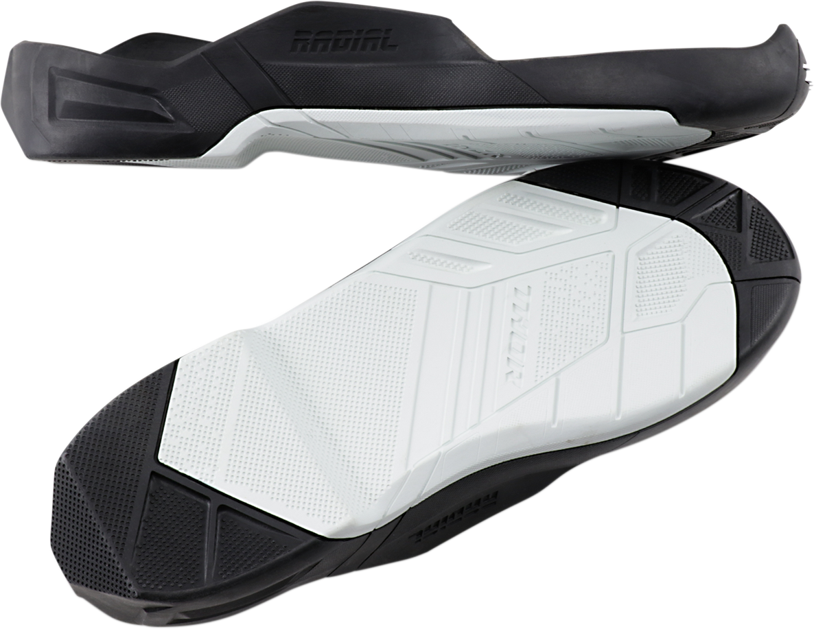 Radial Boots Replacement Outsoles - Black/White - Size 7-8