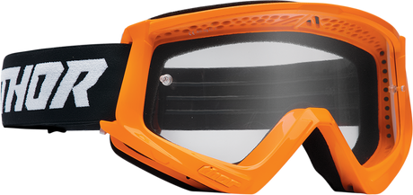 Youth Combat Goggles - Racer - Flo Orange/Black