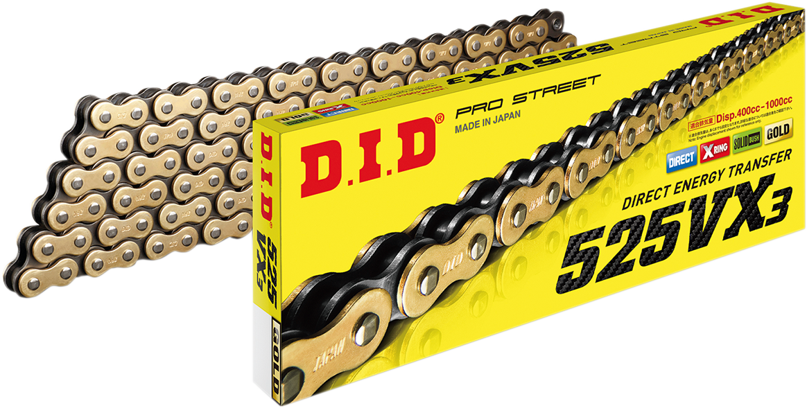525 VX3 - Drive Chain - Gold - 130 Links