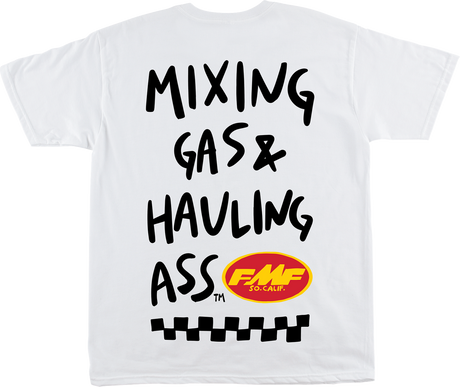 Scratch T-Shirt - White - Large