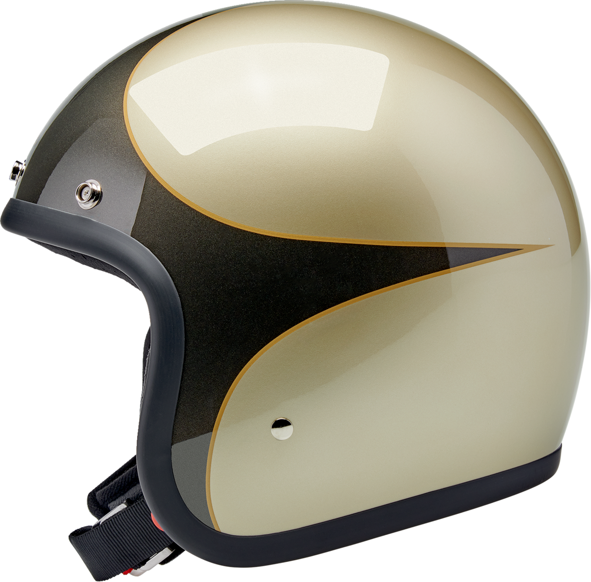 Bonanza Helmet - Scallop - Metallic Charcoal/Champagne - Small