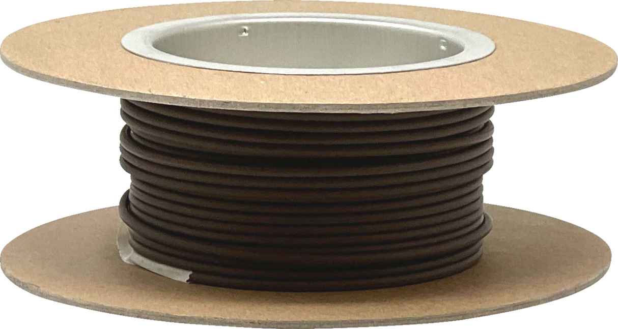 25\' GXL Wire Spool - 16 Gauge - Brown