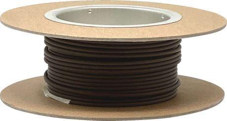 25\' GXL Wire Spool - 16 Gauge - Brown