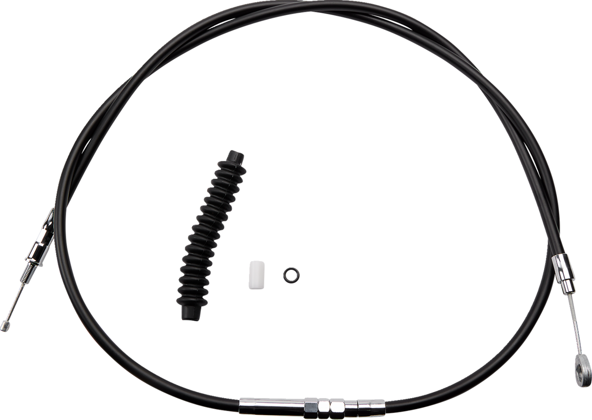 High-Efficiency Black Vinyl Clutch Cable - 78-11/16\" 1989 - 1993
