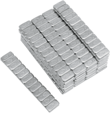 Wheel Weights - Rectangle - Adhesive Stick-On - Chrome - 360 Pack