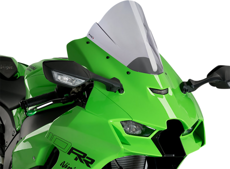 Race Windscreen - 12-1/2\" - Smoke - Ninja ZX-10R 2021 - 2024