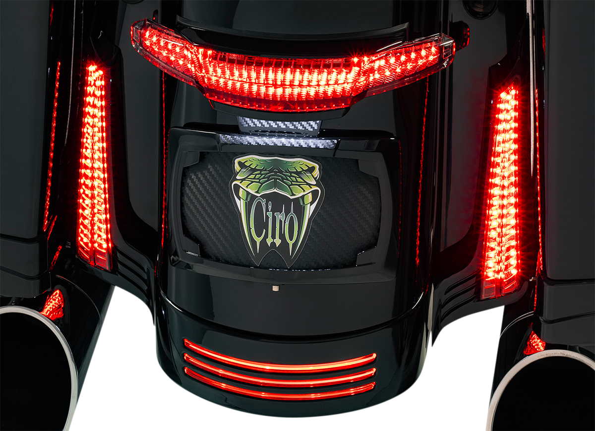 Filler Panel LED Lights - Black/Red 2014 - 2020