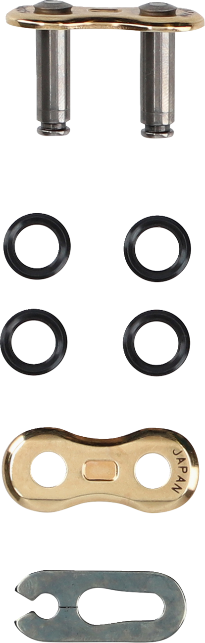 520 RV3D - Connecting Link - Semi Press - Gold