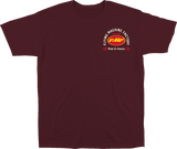 Exhaust Supply T-Shirt - Maroon - XL