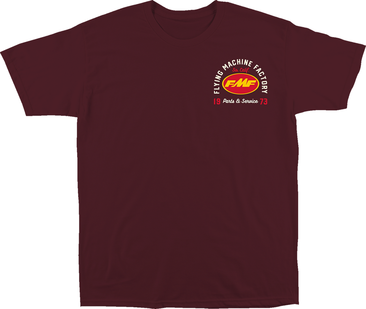 Exhaust Supply T-Shirt - Maroon - Large