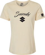 Women\'s Suzuki Script T-Shirt - Heather Cream - Large
